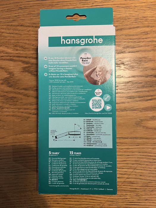 Słuchawka prysznicowa HANSGROHE Pulsify Select S 105 3jet