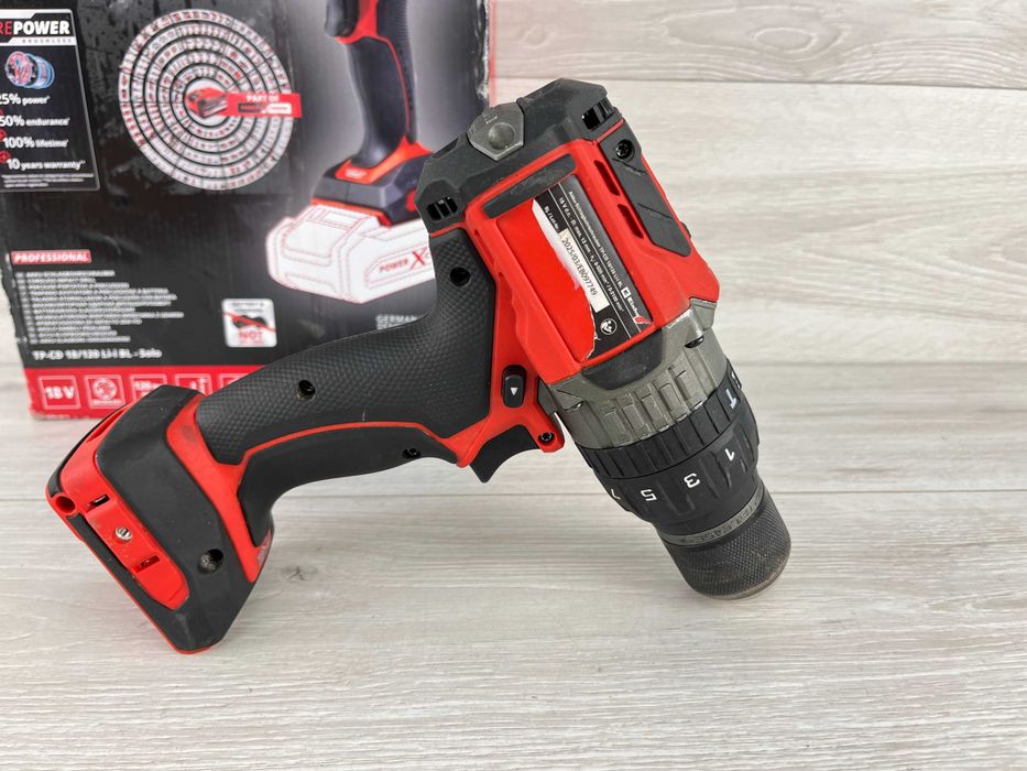 Шуруповерт ударний акумуляторний TP-CD 18/120, 18В, безщітковий 120 Нм Einhell