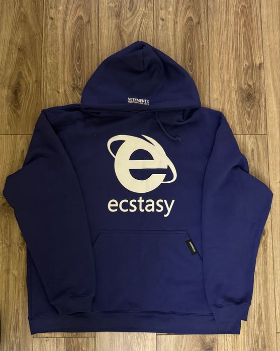 Vetements ecstasy hoodie