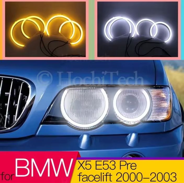 Ангельские глазки для BMW E46 E36 E38 E39 Е53 E60 E61 Е81 E90 E92 E93