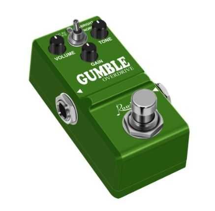 Pedal de Overdrive Distorção Golden Horse, Gumble (novos)