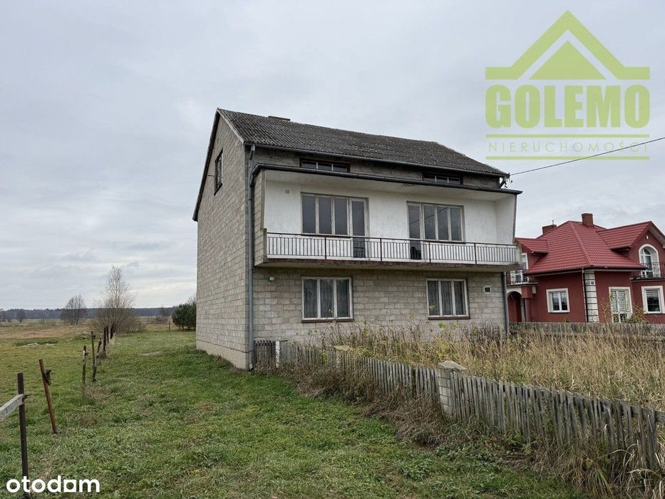 Dom 170 m² w stanie surowym – Wiercica gm. Janów