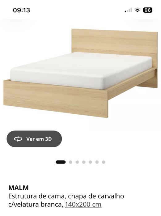 Cama de casal Ikea
