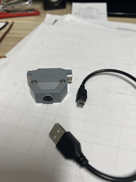 Перехідник/Адаптер USB на COM (DB-25) порт