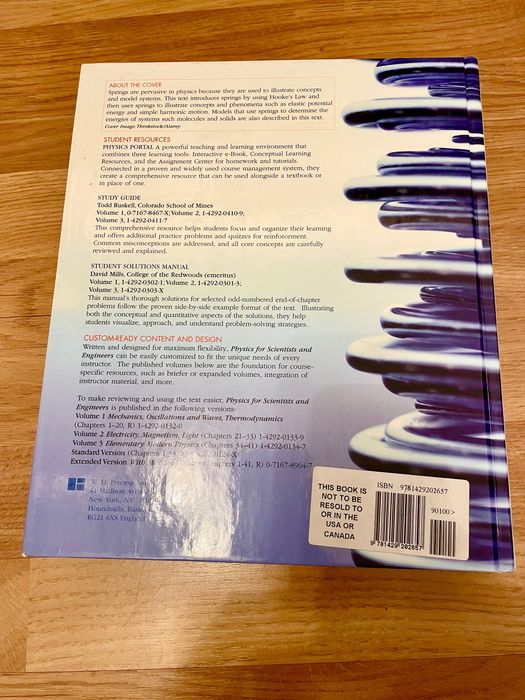 Physics for scientists and engineers