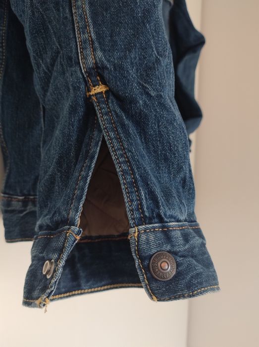 Kurtka katana męska dżinsowa Levi's Sherpa XL
