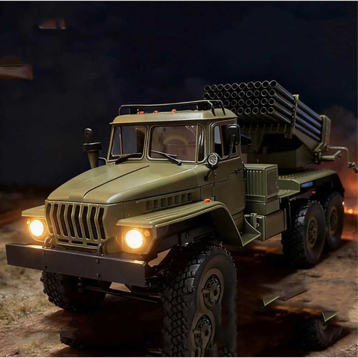 Радіокерована модель вантажівки WPL B36-2 БМ-21 "Град" 1/16 6WD