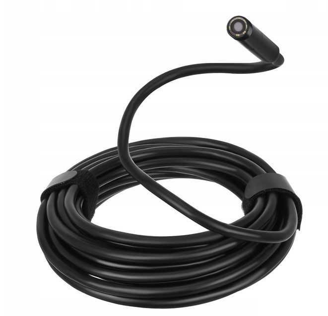 Endoskop Kamera Inspekcyjna 5m USB + 4.3 Wyświetlacz WODOODPORNA