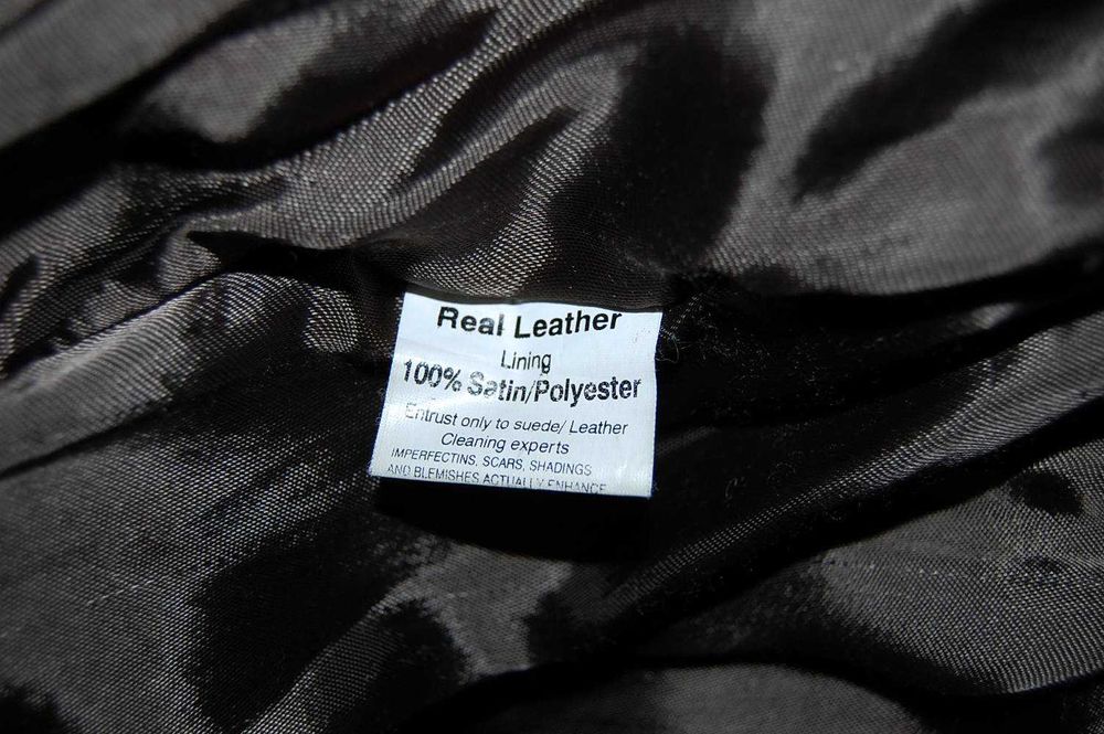 Куртка кожаная YAK р.XXL Genuine Exotic Yak Leather original ENGLAND