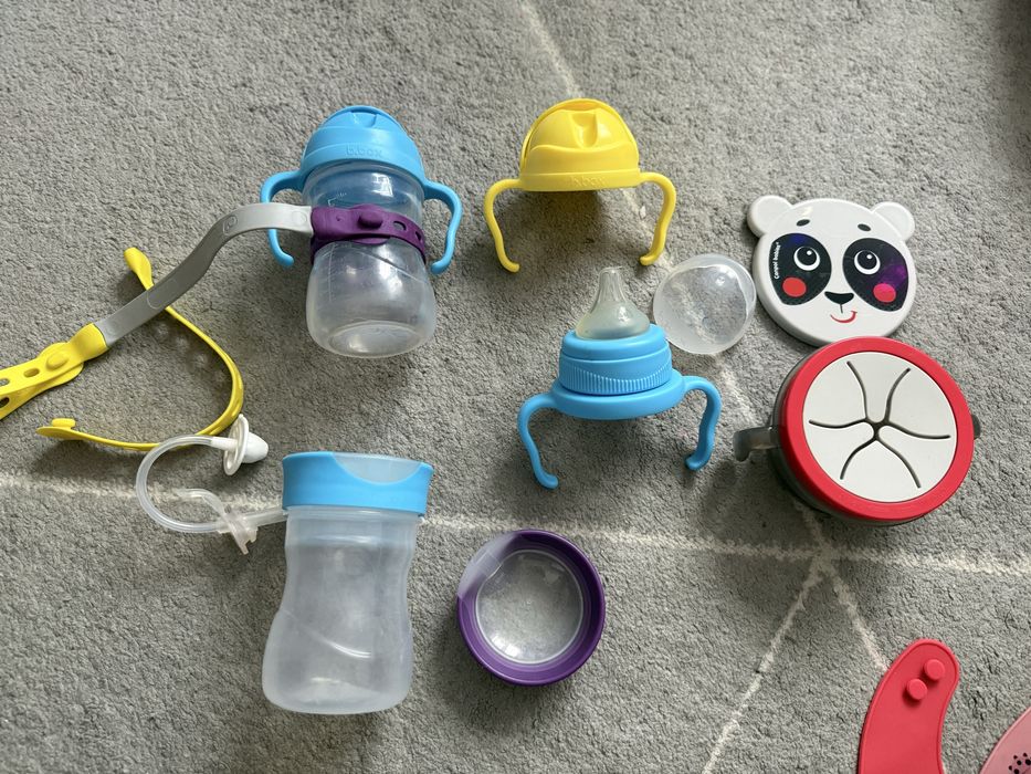 Duzy Zestaw bbox-2 kubki+5 nakladek na kubek