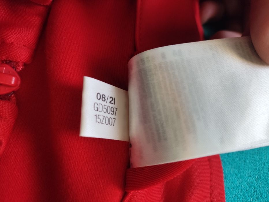 Bluza sportowa Adidas rozmiar L czerwona
