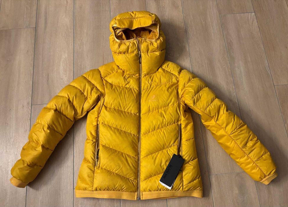 kurtka puchowa Black Yak Niata damska XL gold gęsi puch 750 cuin