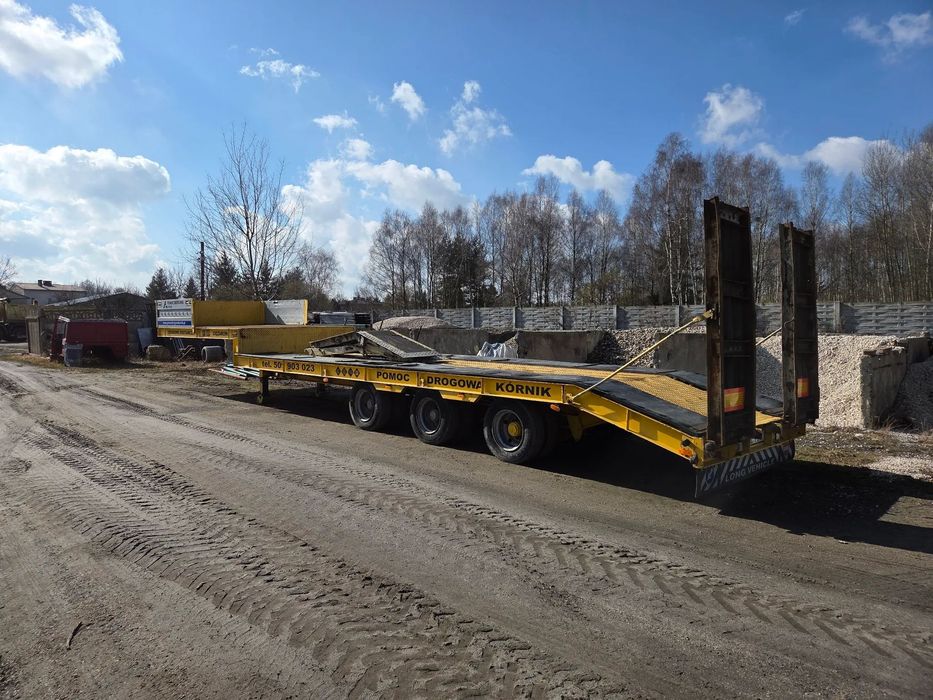 Blumhardt Naczepa niskopodwoziowa  Niskopodwoziowa super stan specjalna