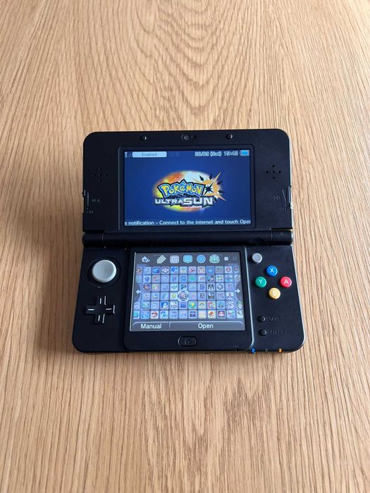 New Nintendo 3DS Preta com 100+ Jogos