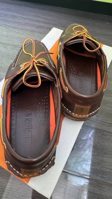 Продам шкіряні мокасини Timberland