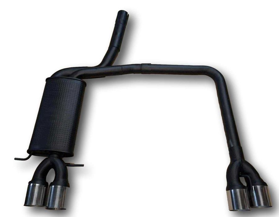 tłumik sportowy wydech BMW 5 e60 e61 2,0d 2,5d 3,0d M5 4x90mm