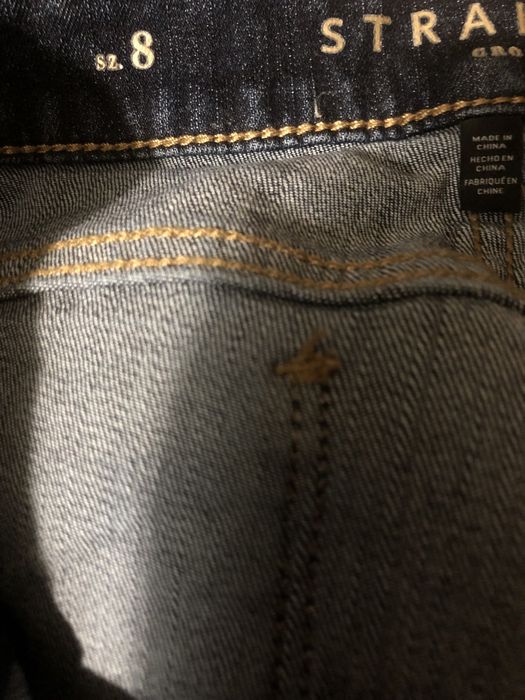 Spodnie z USA Straight Crop, White House Black Market
