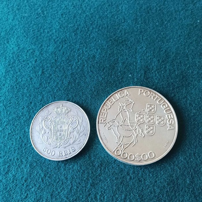 Moedas de 500 / 1000 escudos