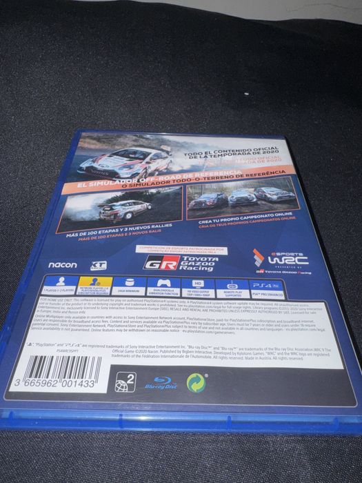 Jogo wrc 9 para ps4 em bom estado