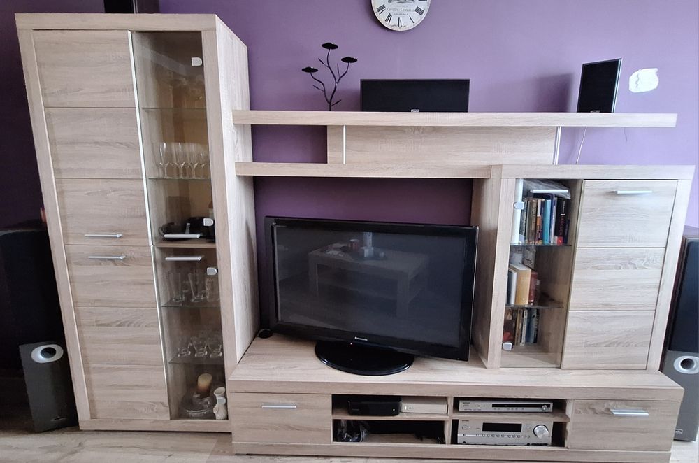 Meblościanka Dąb Sonoma