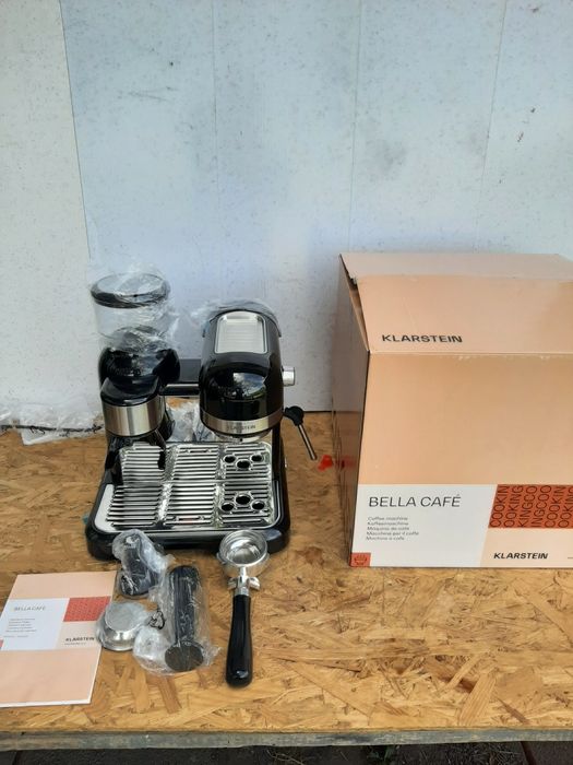 Кофемашина Klarstein Bella Café для эспрессо с кофемолкой