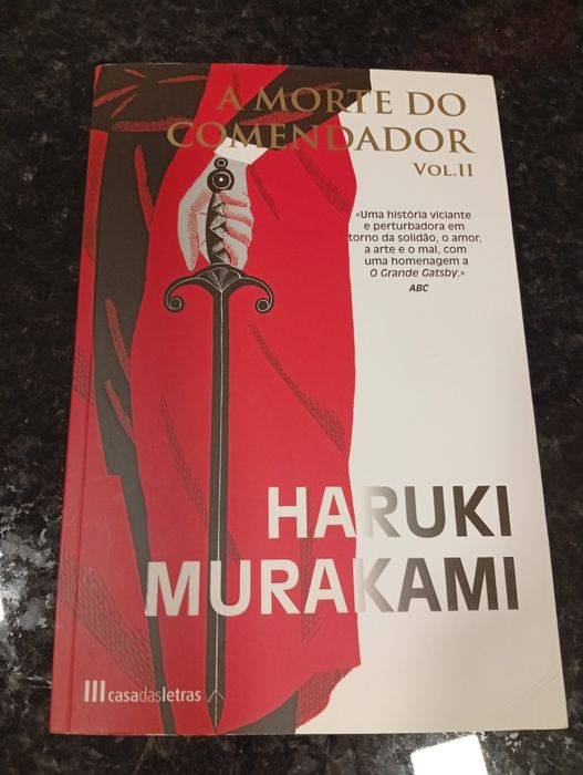 Vendo livros "A Morte do Comendador", de Haruki Murakami
