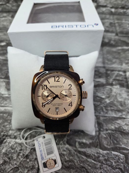 Чоловічий годинник Briston Clubmaster класичний стильний подарунок
