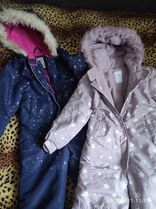 Зимові комбінезони Sinsay 128, 134