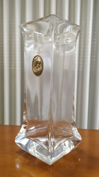 Peça decorativa Cristal e Estanho