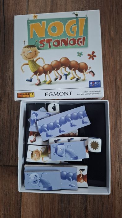 Gra planszowa "Nogi stonogi "