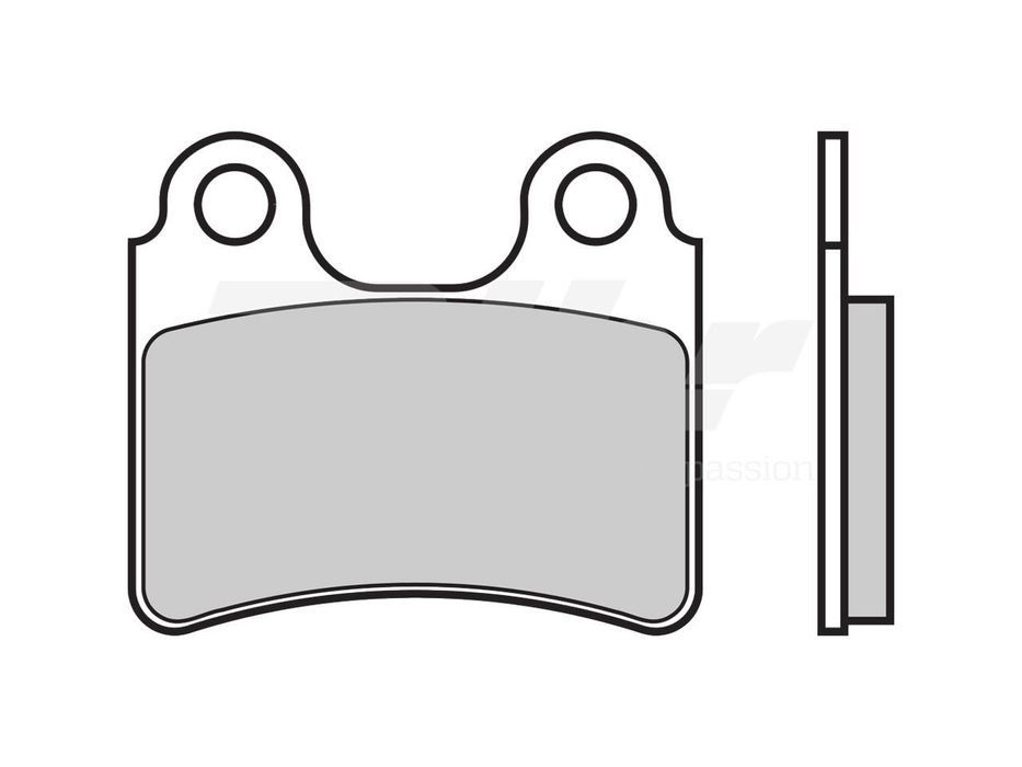 07gr5804 - pastilhas de travão orgânicas brembo 07gr5804