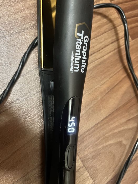 Вирівнювач волосся BaByliss PRO Titanium Ionic (Graphite/Titanium)