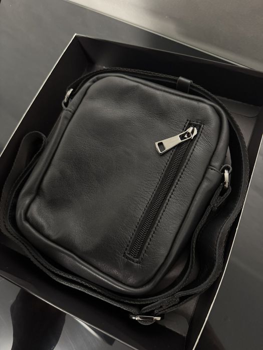 Чоловіча барсетка натуральна шкіра