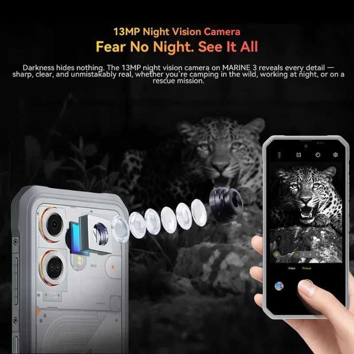 Oscal Marine 3 8GB/256GB IP69K 2.0GHz