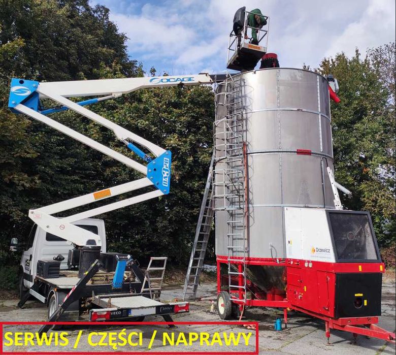 Suszarnia Drzewicz Opico GT ALLIED - RURA  ślimak żmijka SERWIS CZĘŚCI