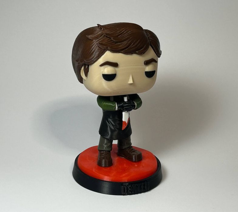 Фігурка Декстер Морган в стилі фанко поп 3д друк