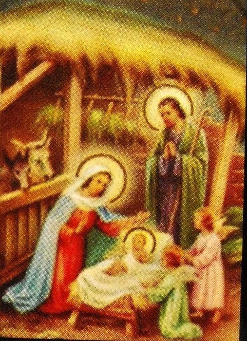 10 Postais de Natal de Boas Festas antigos - anos 60/70