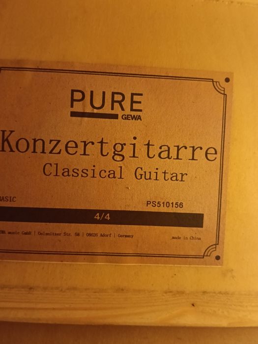Gitara Klasyczna PURE
