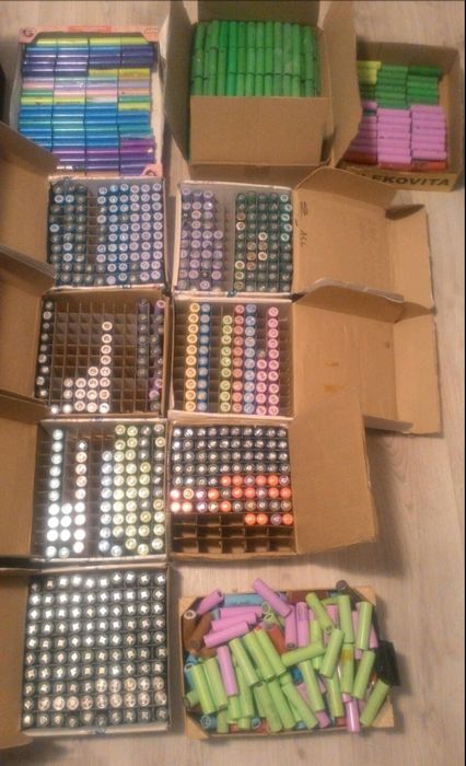 Аккумуляторы 18650, опт розница, 100мач=1 ₴ наличие уточняйте