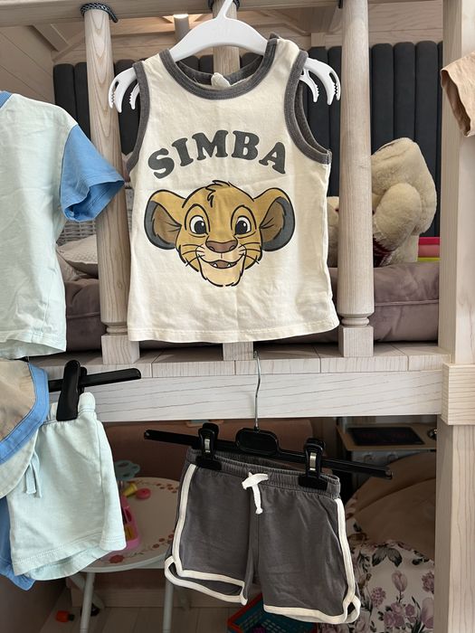 Футболки, комплекты + шорты, штаны H&M,Benetton, 4 мес - 3 года-30грн