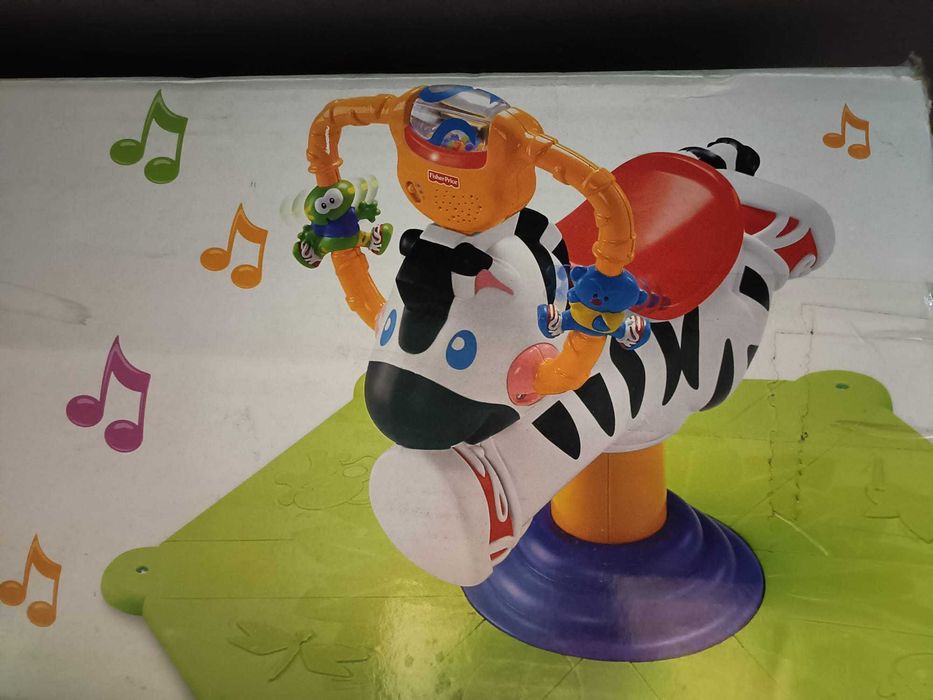 Cavalinho de brincar, com música