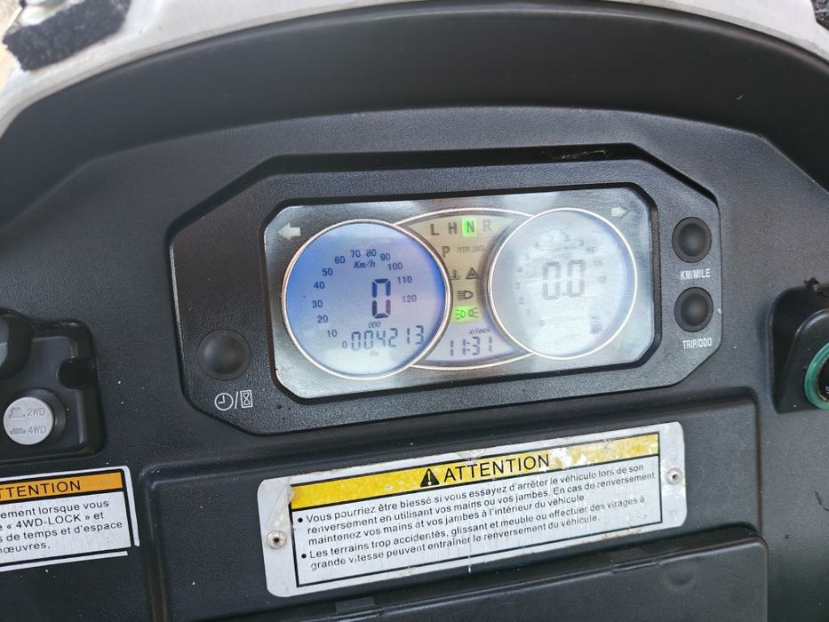 Hsun HS 700 UTV wozidło 4X4 homologacja L7e