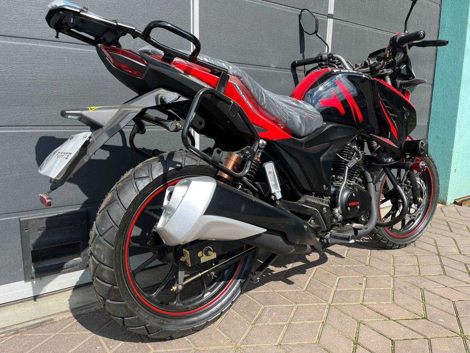 Мотоцикл Forte Форте BS-200 Червоний 10 к.с.