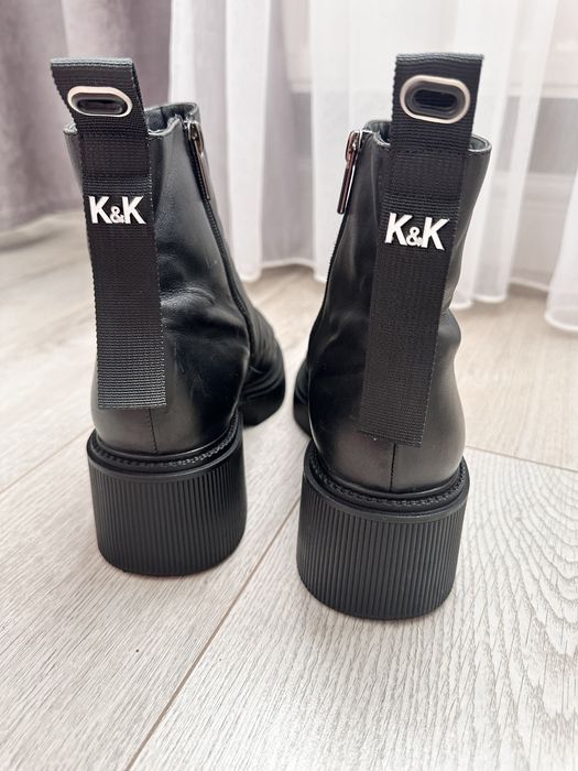 Ботінки шкіра Fabio Monelli