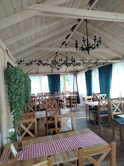 Altana drewniana do ogrodu/gastronomii