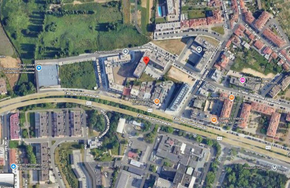 Apartamento T1 + Pátio Ext. + Parque Coberto / Porto - Asprela - Hospital São João