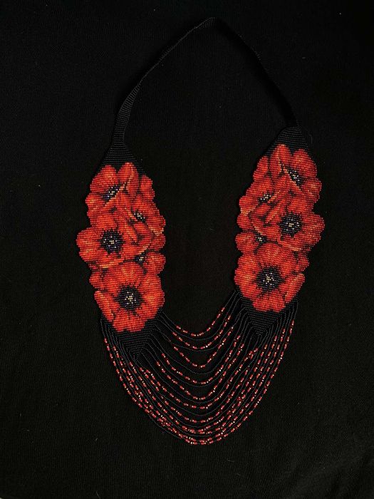 Гердан прикраса ручна робота кольє