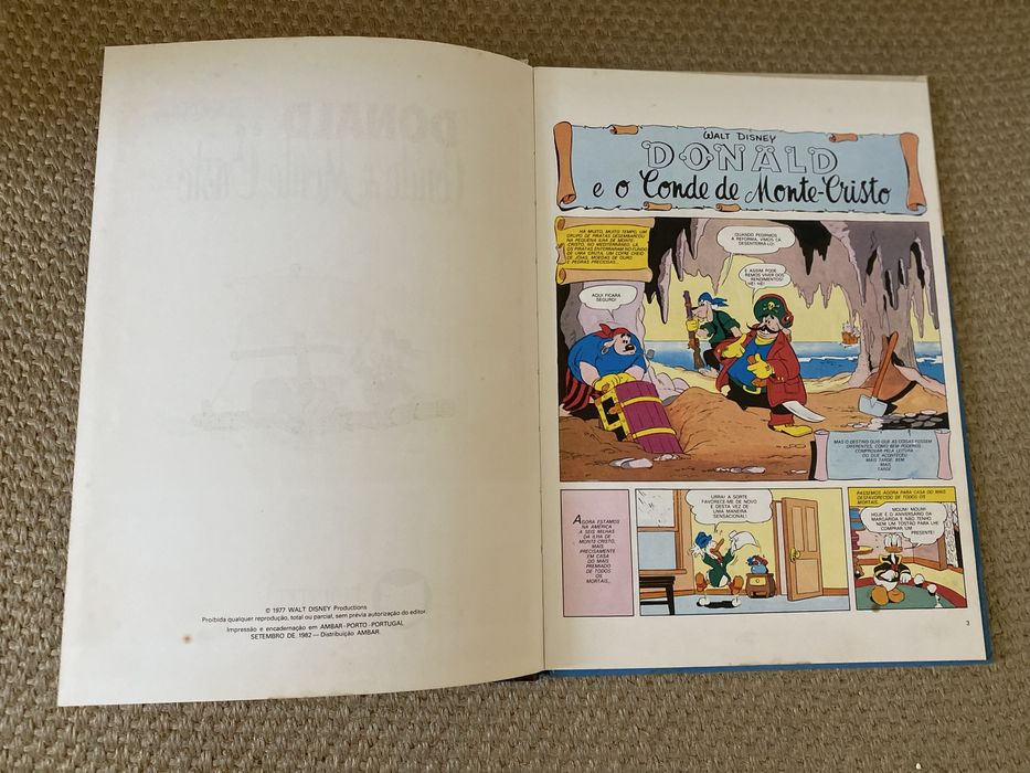 Donald e o Conde de Monte Cristo - Walt Disney