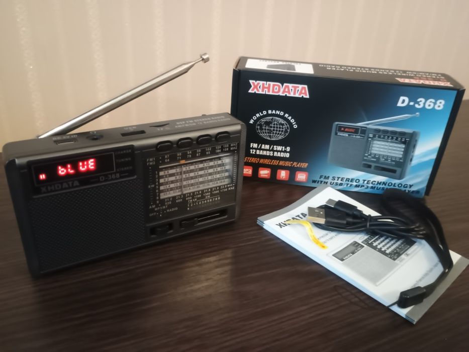 Радиоприемник XHDATA D-368. Акция! Новый.