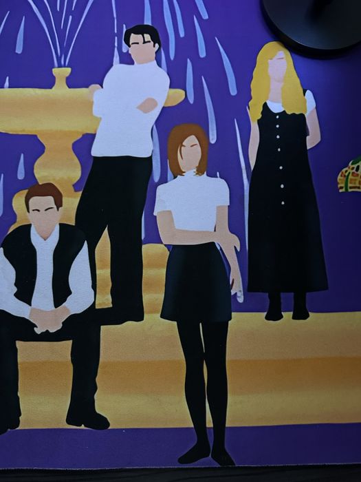 Килимок для миші Friends Друзі 90*40 см